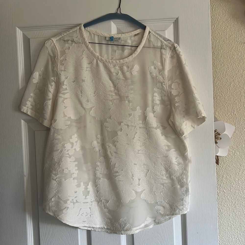 Equipment Silk sheer size Large